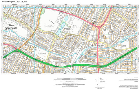 Uk Map With Scale Custom Made UK Maps | Map Logic